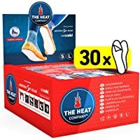 Los mejores  - THE HEAT COMPANY Plantillas Calentadoras Adhesivas - 30 pares - EXTRA CÁLIDO - 8 horas de pies calientes - calor…